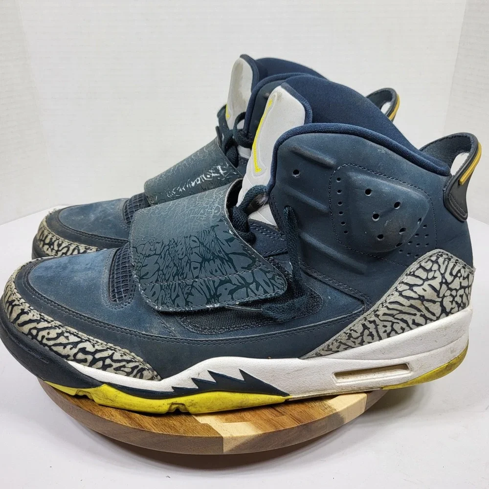 Jordan Son of Mars Mens 11.5 Midnight Navy Good Elephant Print 512245-405